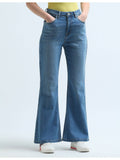 Extreme Flare Fit Blue Jeans | BT10 - view 1