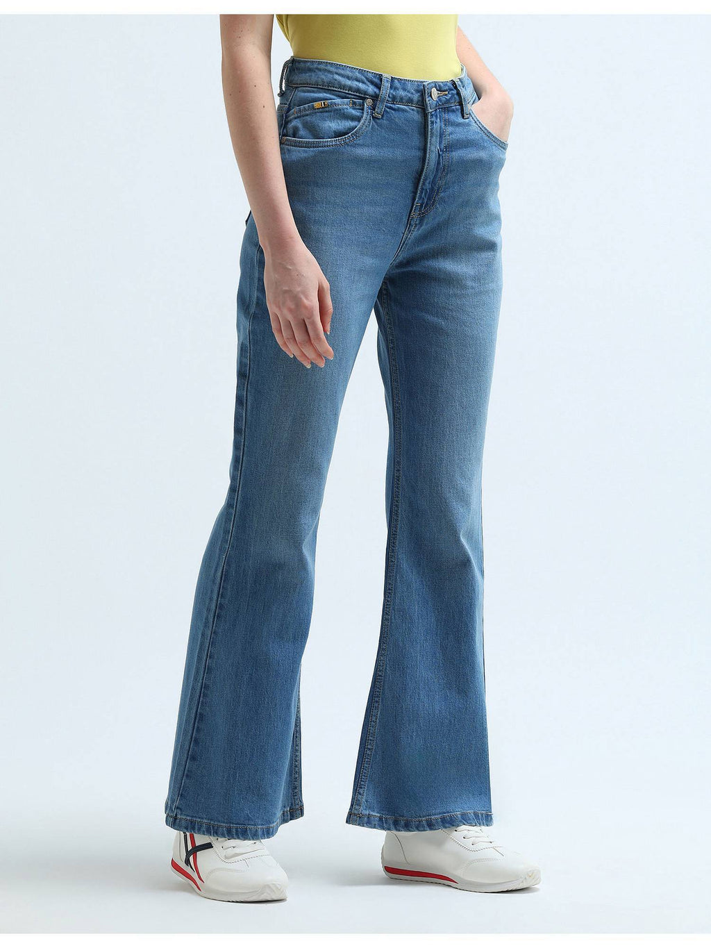 Extreme Flare Fit Blue Jeans | BG78 - view 4