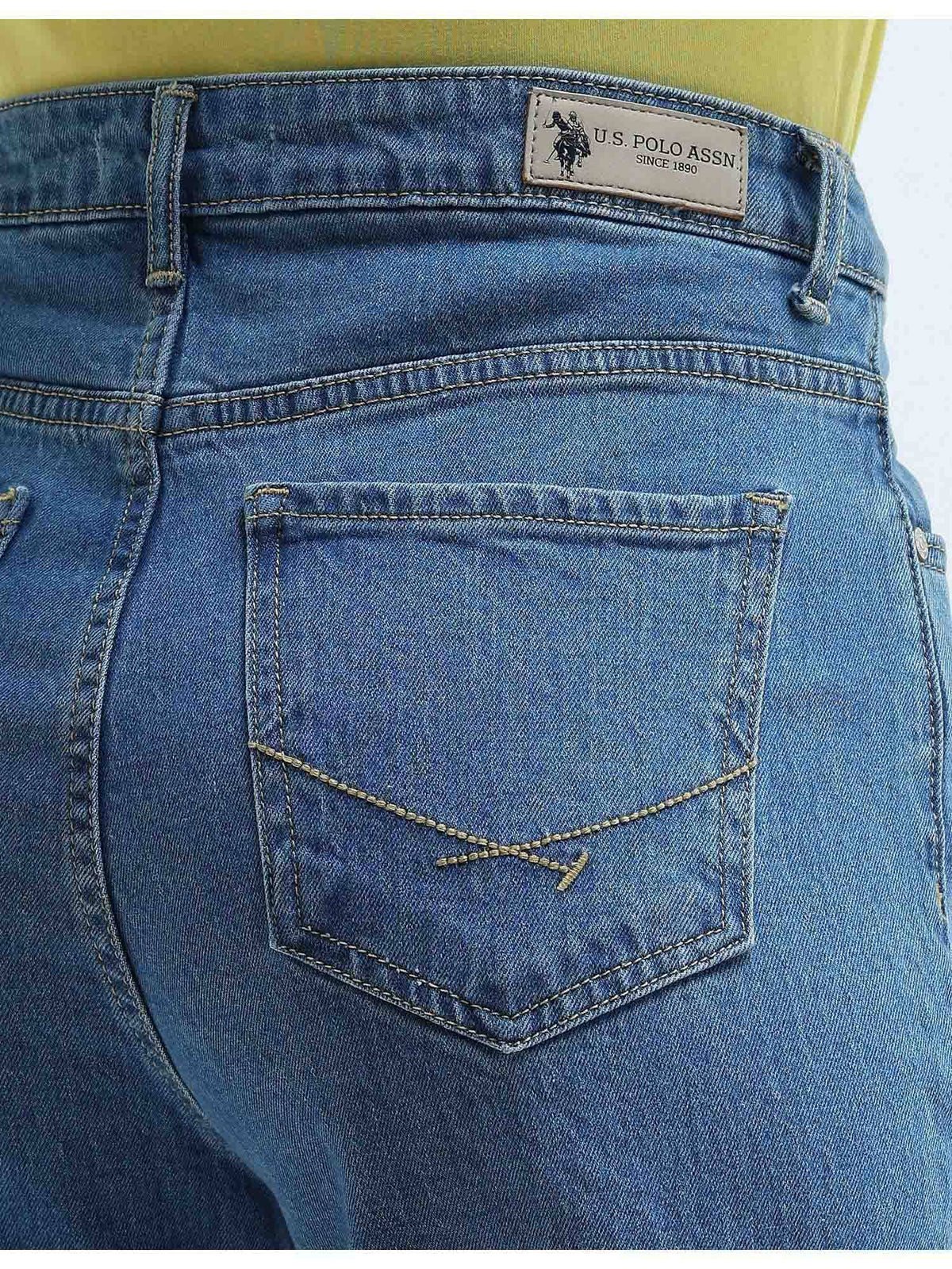 Extreme Flare Fit Blue Jeans | BT10 - view 7