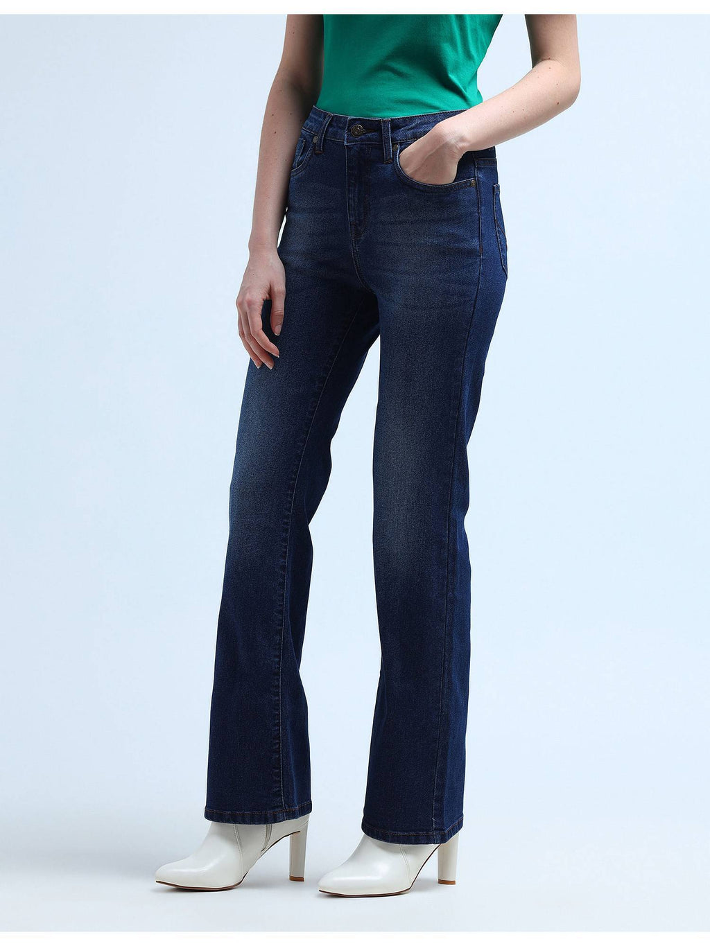 Bootcut Fit Blue Jeans | BT10 - view 4