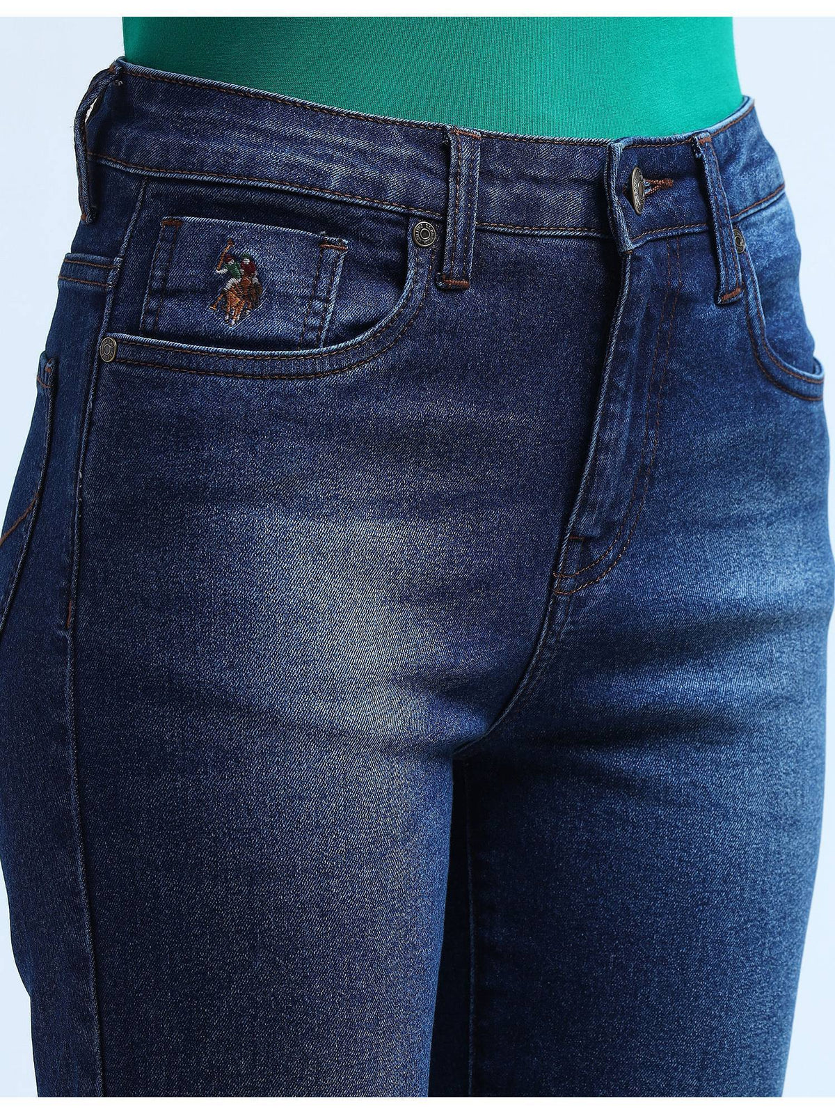 Black High Rise Regular Bootcut Stretchable Jeans | BG78 - view 14