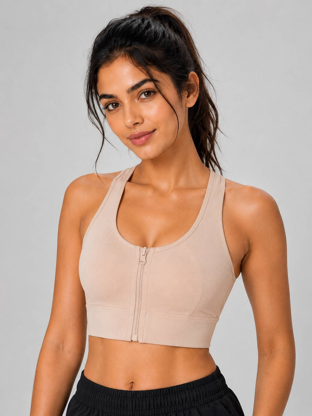 Lavender Padded Wire free Sports Bra for Women | sb09 - view 7