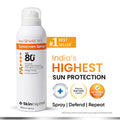 Invishield 365 Body Sunscreen Spray SPF 80+ PA++++ | B20 - view 1