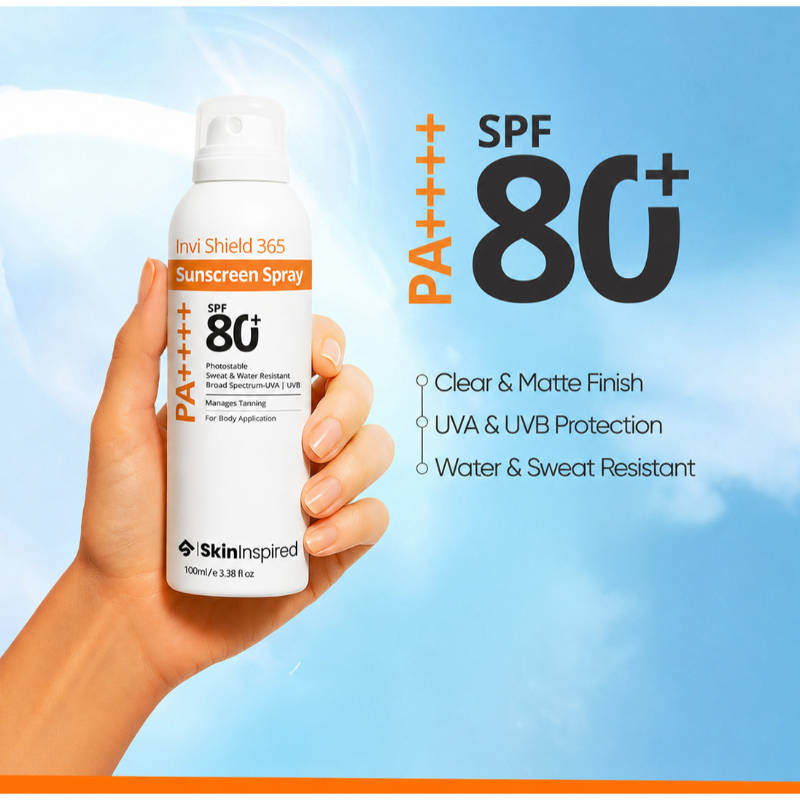 Invishield 365 Body Sunscreen Spray SPF 80+ PA++++ | B20 - view 3