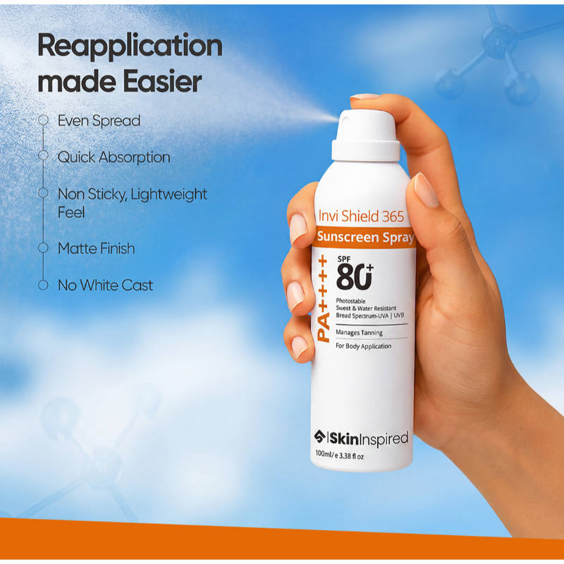 Invishield 365 Body Sunscreen Spray SPF 80+ PA++++ | B20 - view 8