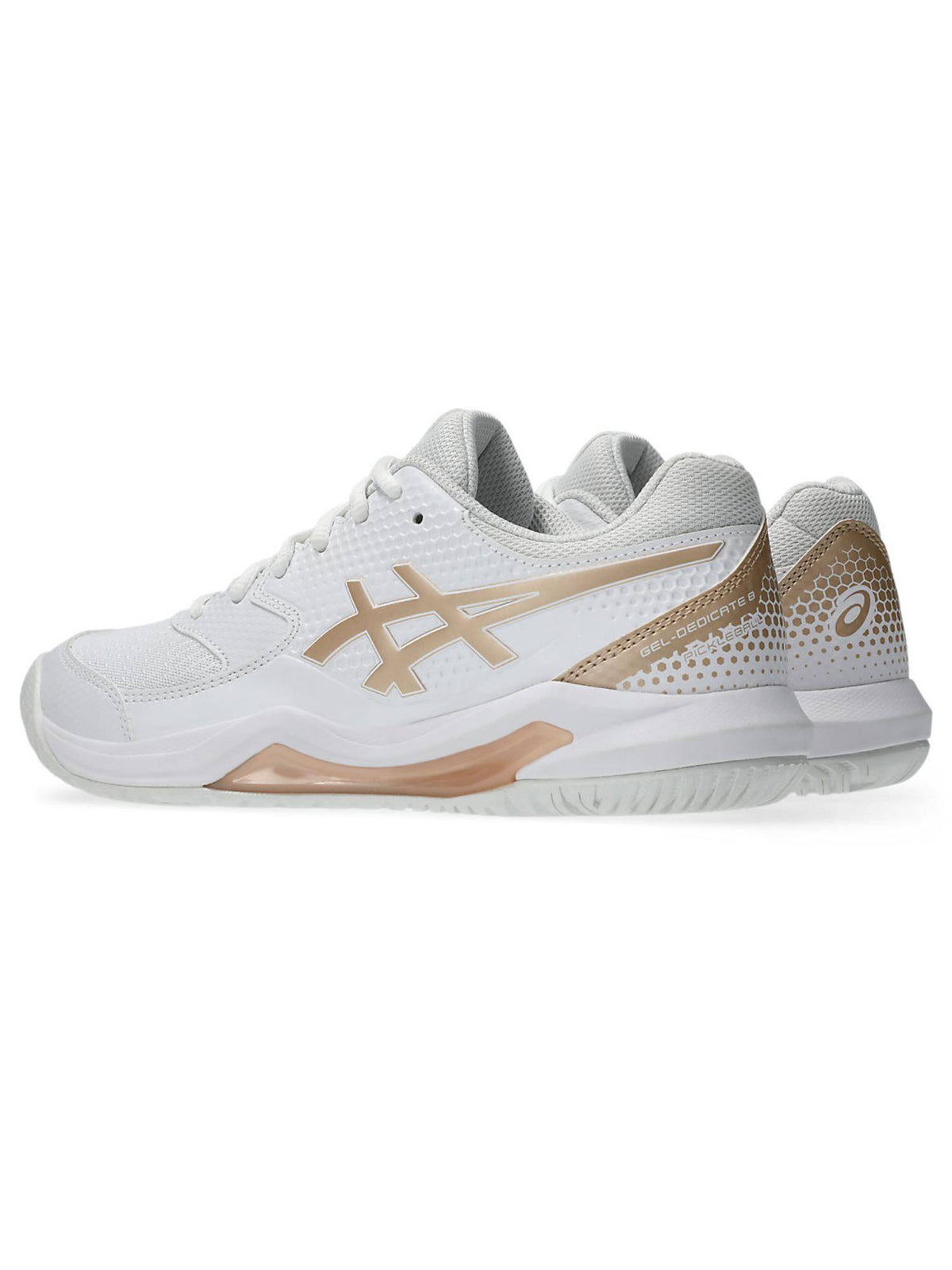 White Gel-Dedicate 8 Pickleball Running Shoes | SH9 - view 5