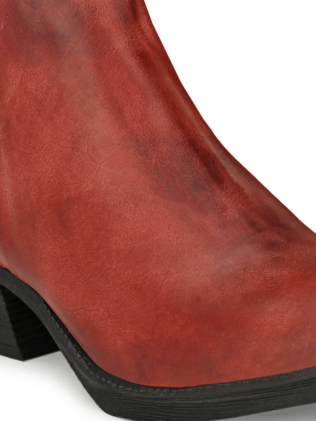 Solid Tan Leather Ankle Boot | BT61 - view 15