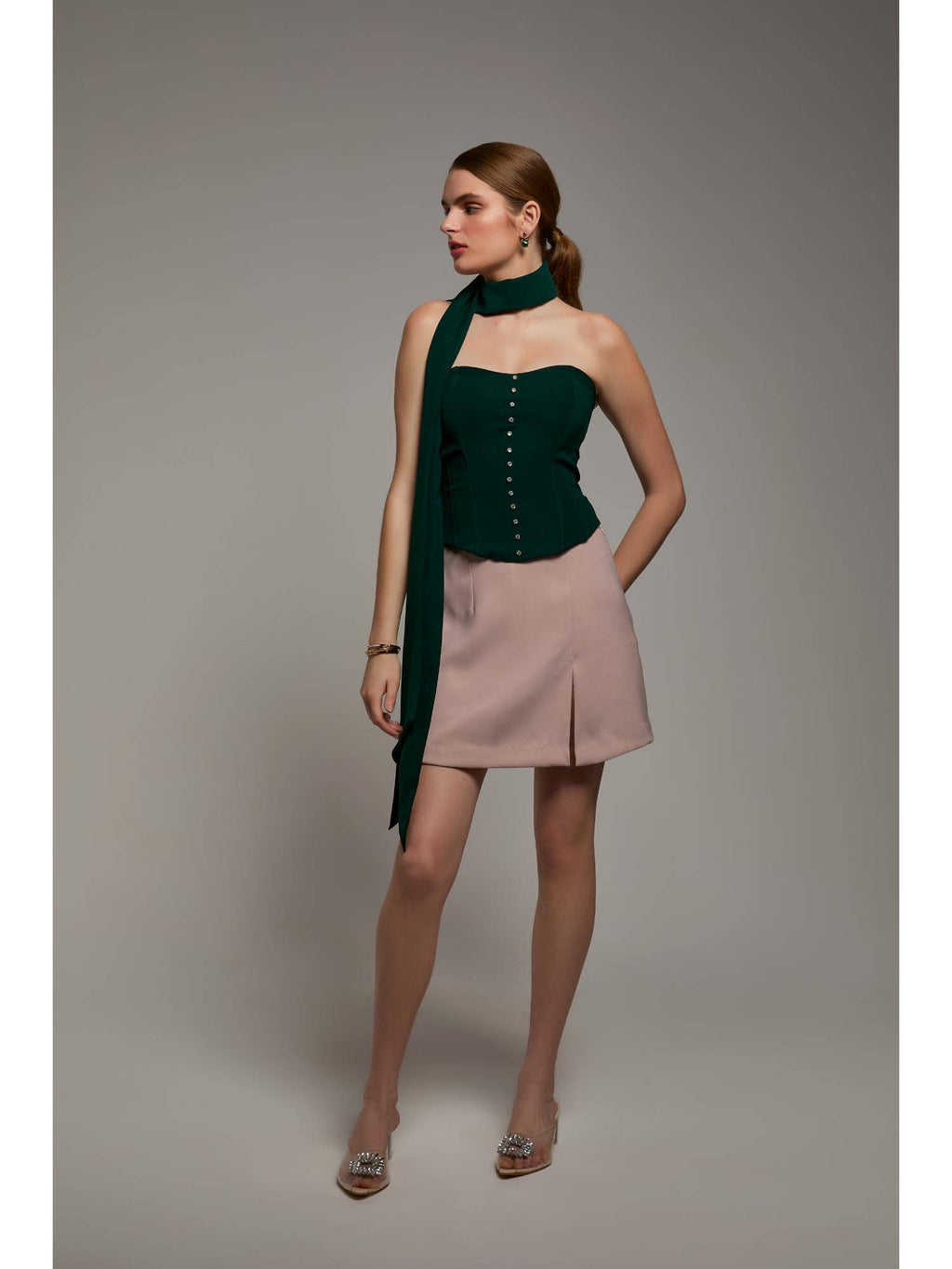 Green Goddess Corset | TT90 - view 1
