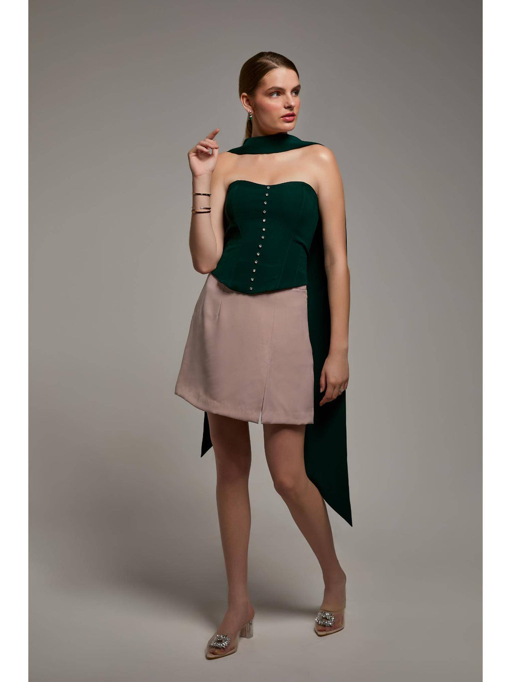 Green Goddess Corset | TT90 - view 4