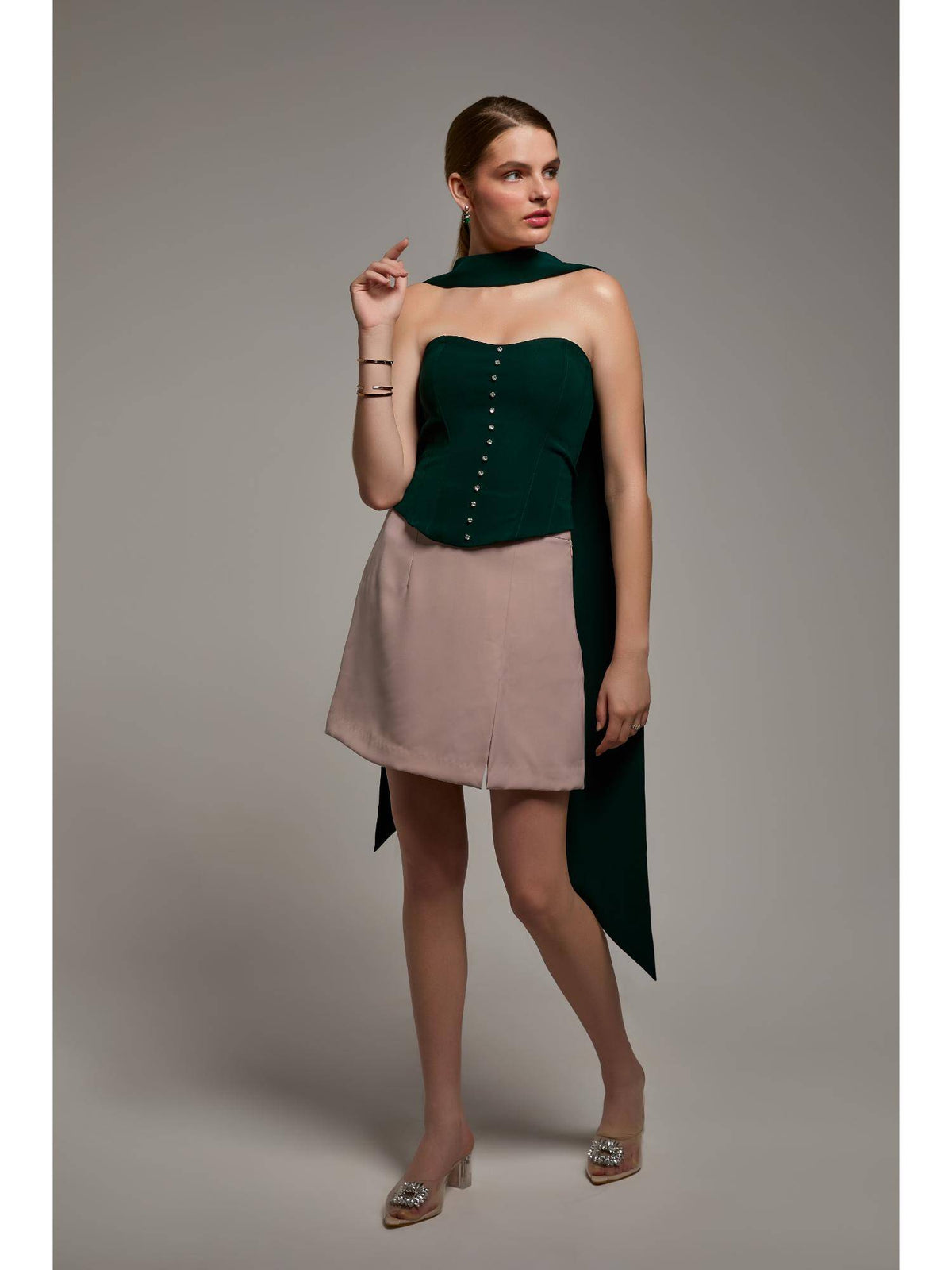 Green Goddess Corset | TT90 - view 4
