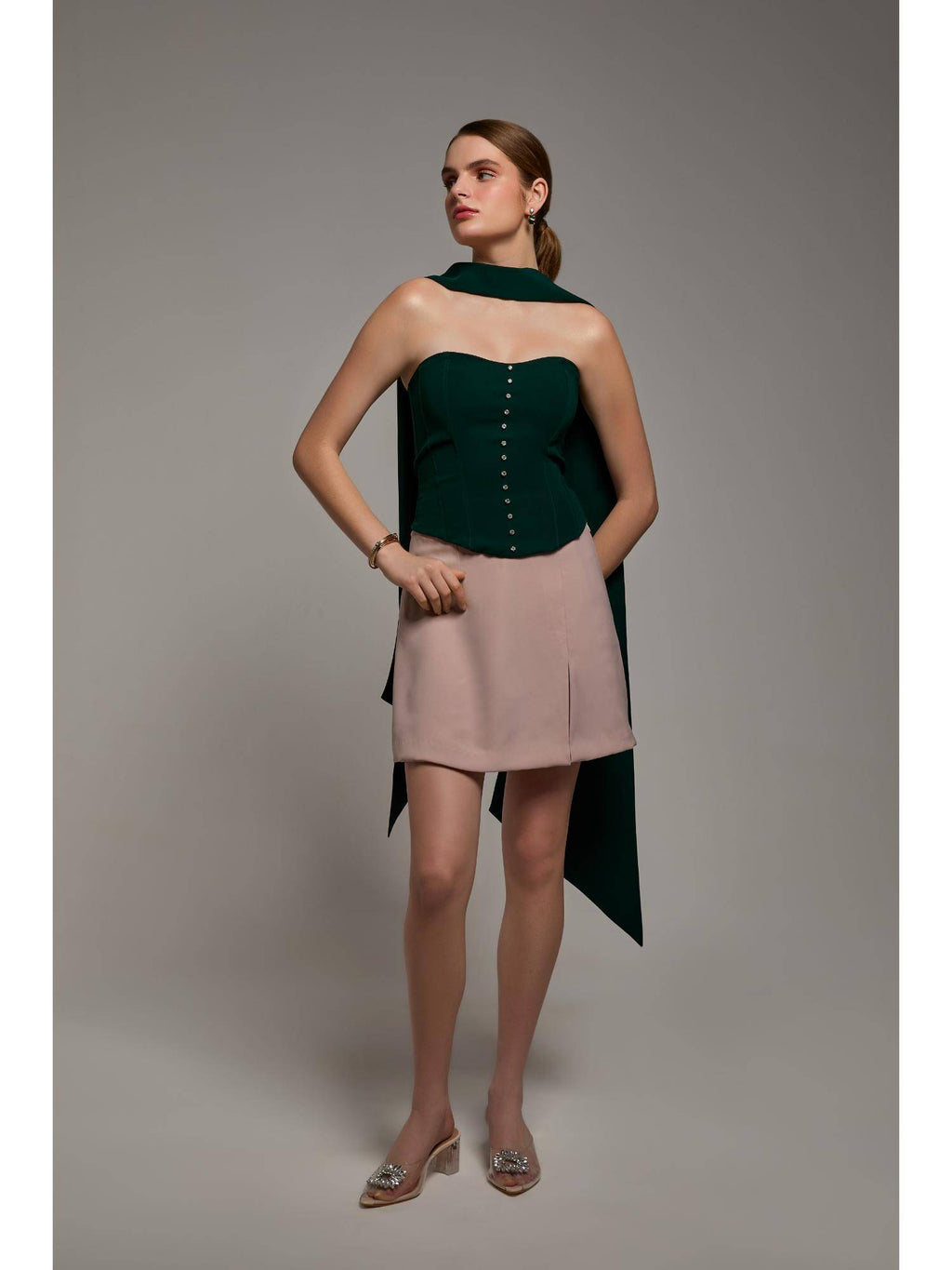 Green Goddess Corset | TT90 - view 5