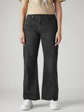 Womens Black Solid Jeans | BT10 - view 1