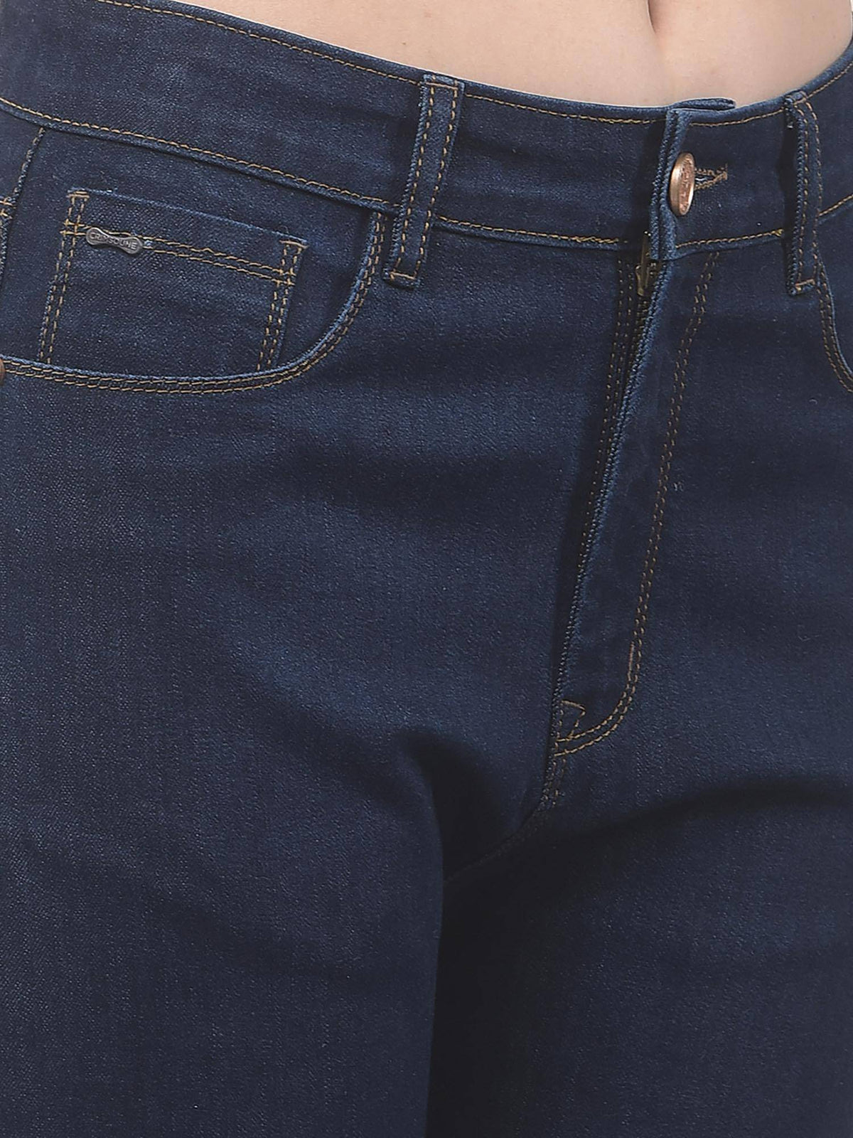 Womens Blue Straight Jeans | ST23 - view 7