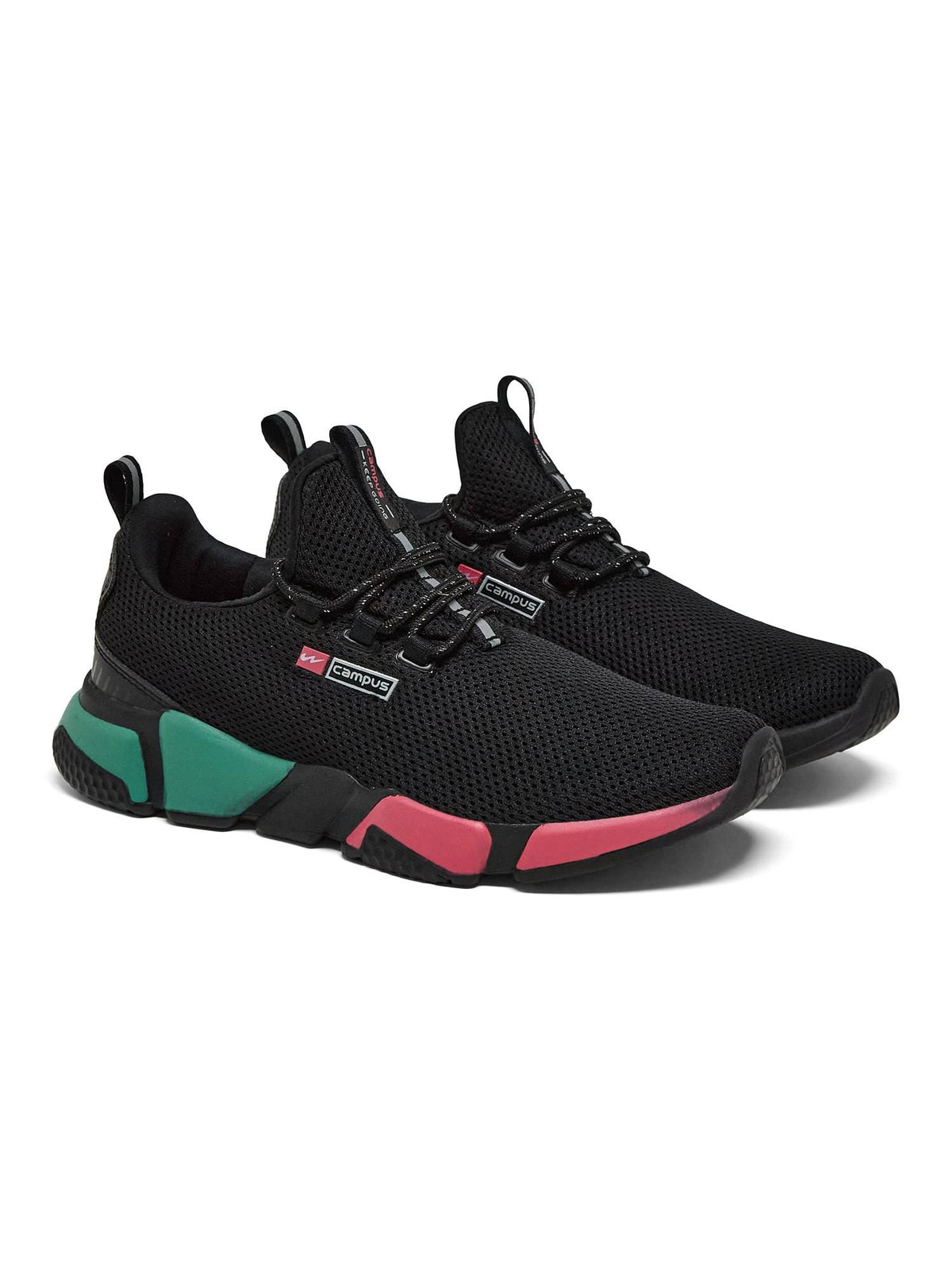 Alexa Black Running Shoes For Women | SN09 - view 4