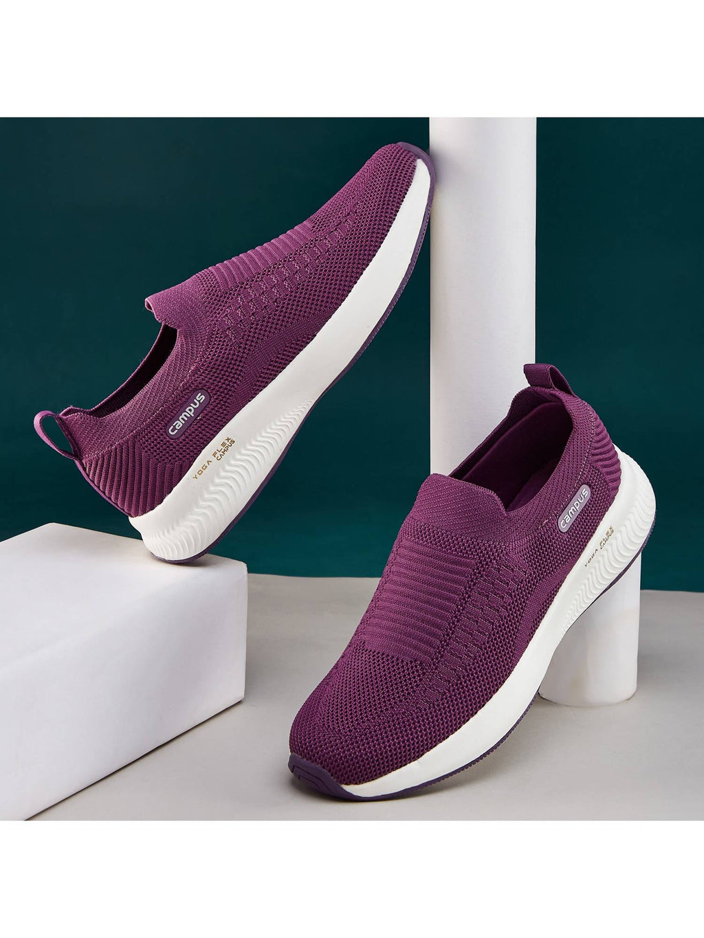 Annie Purple Womens Slip Ons | SH9 - view 1