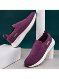 Annie Purple Womens Slip Ons | SH9 - view 1