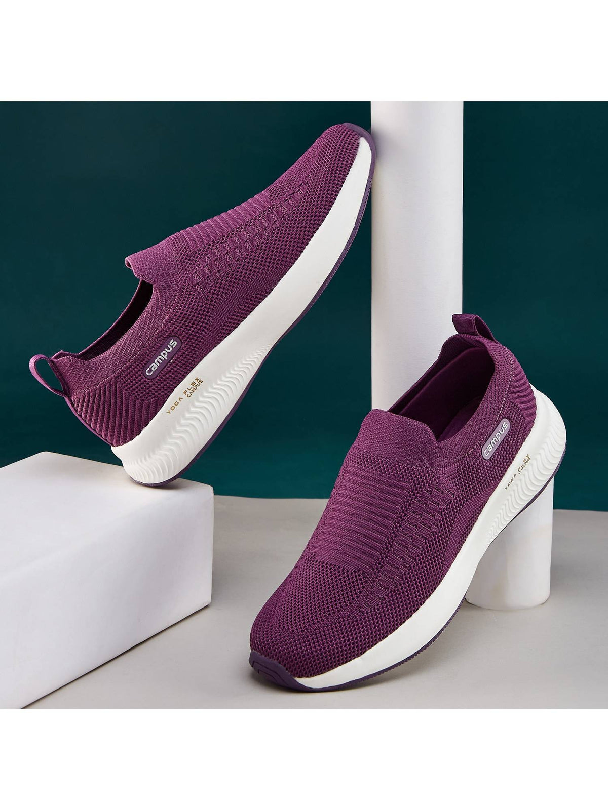 Annie Purple Womens Slip Ons | SH9 - view 1