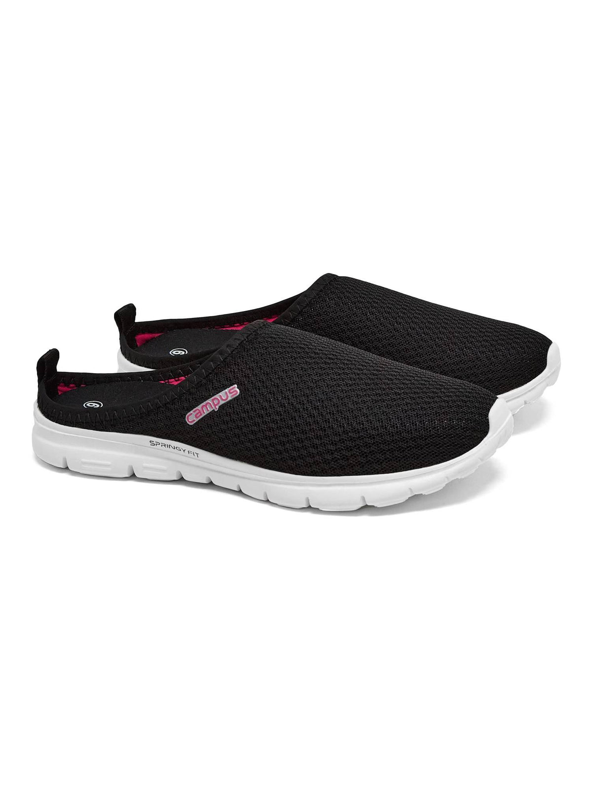 Kim Women Black Walking Shoes | SH9 - view 4