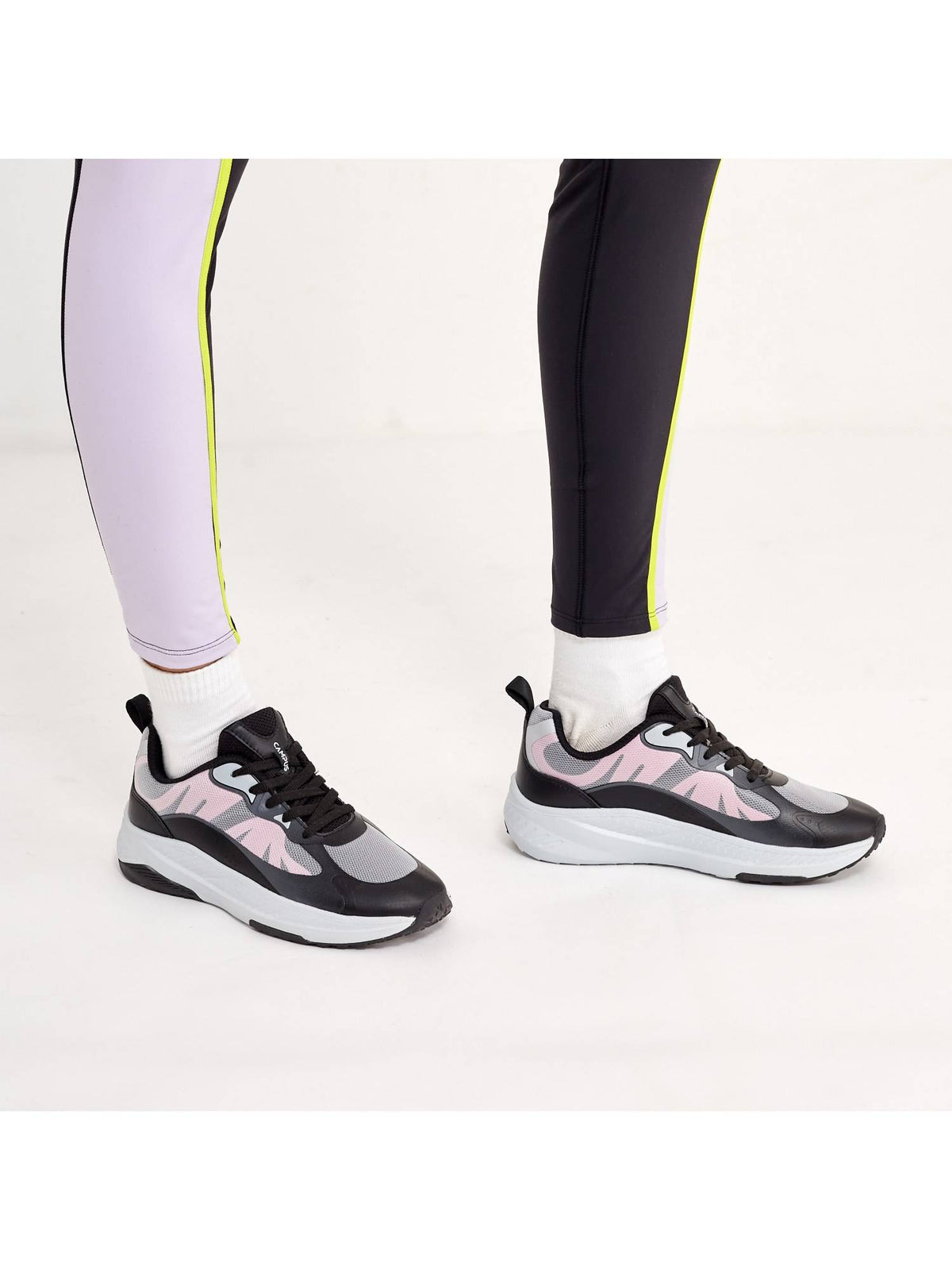 Fable Women Black Running Shoes | SH9 - view 3