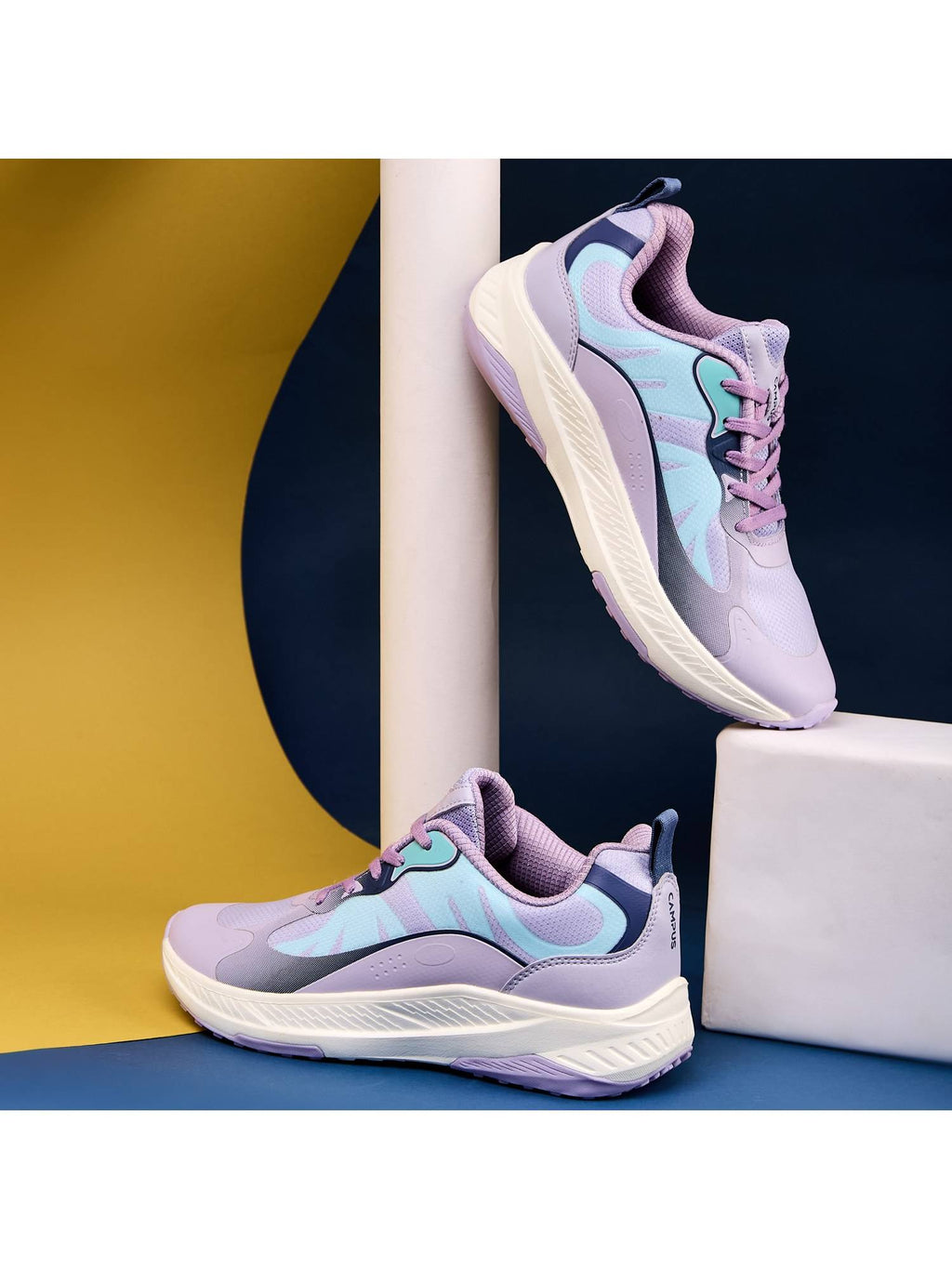 Fable Women Purple Running Shoes | SH9 - view 1