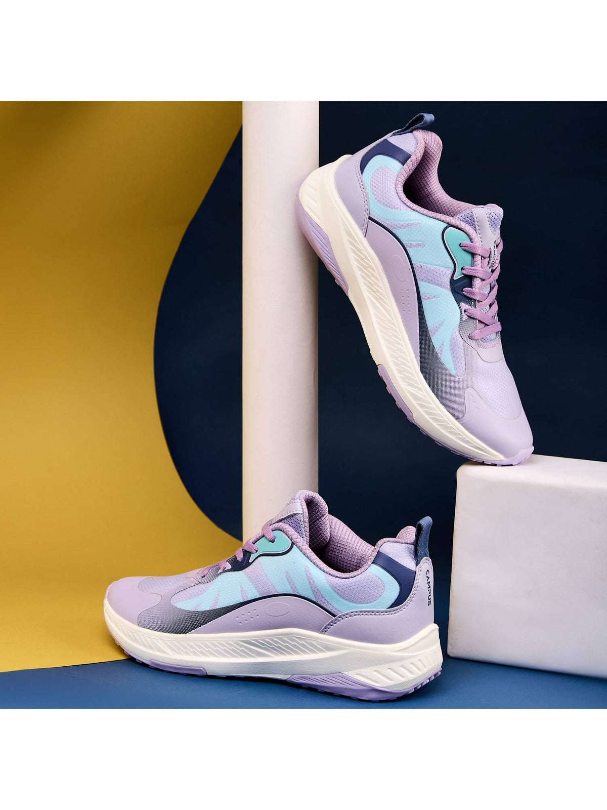 Fable Women Purple Running Shoes | SH9 - view 1