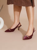 Women BEIGE Sandal Heels | H78 - view 25