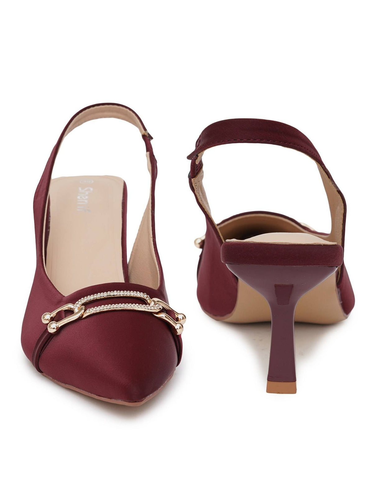 Women BEIGE Sandal Heels | H78 - view 28