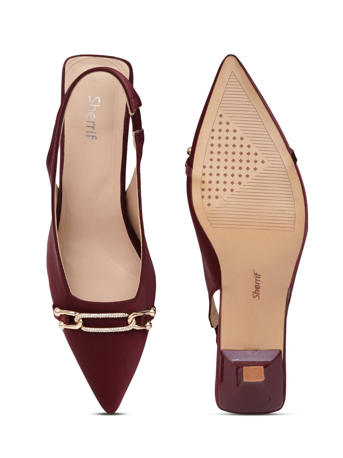 Women BEIGE Sandal Heels | H78 - view 29