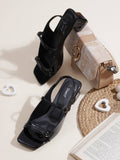 Women MAROON Sandal Heels | H78 - view 25