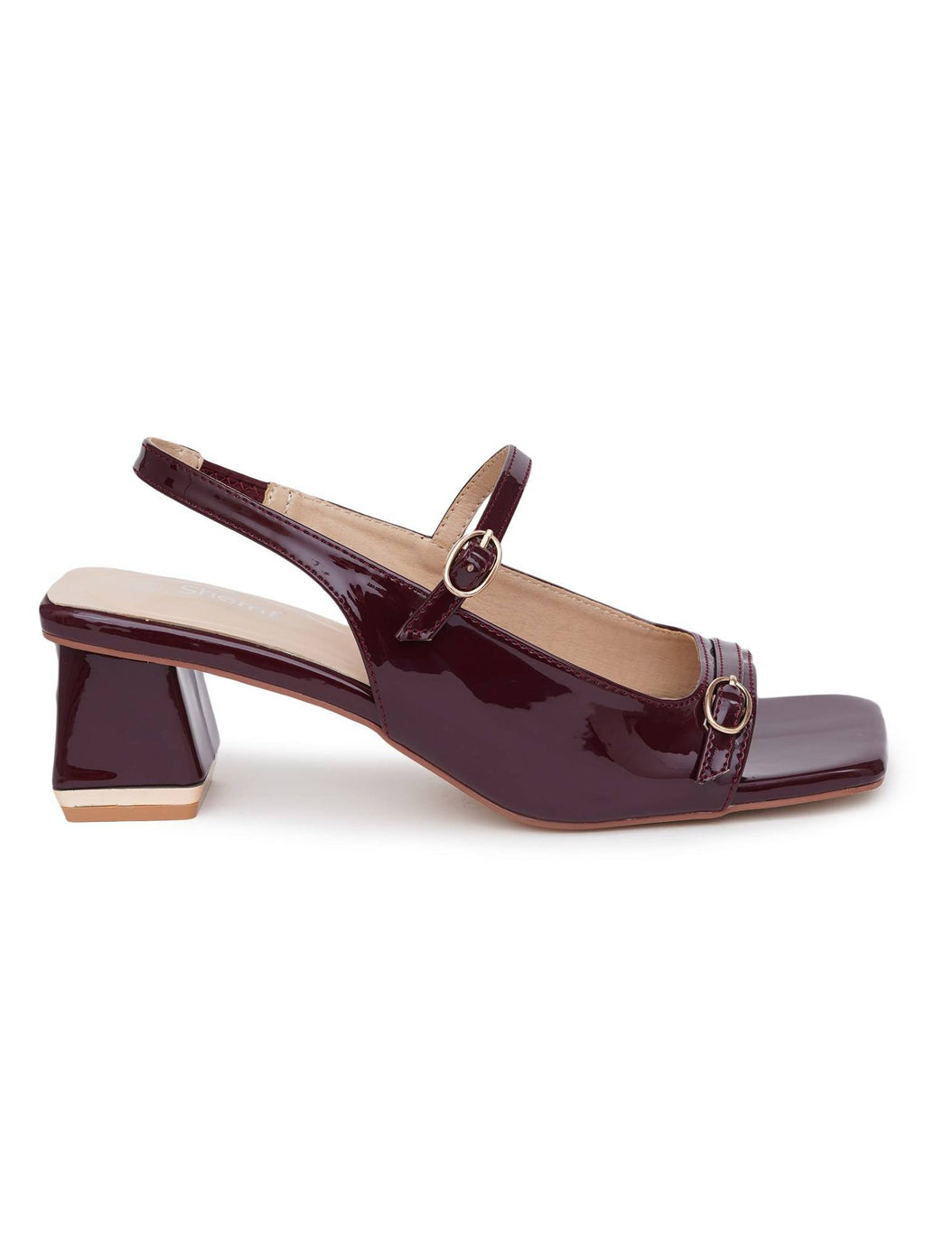 Women MAROON Sandal Heels | H78 - view 3