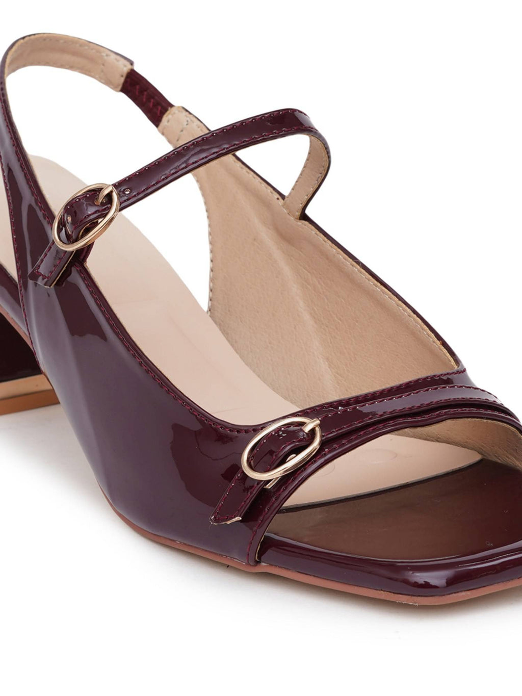 Women MAROON Sandal Heels | H78 - view 8