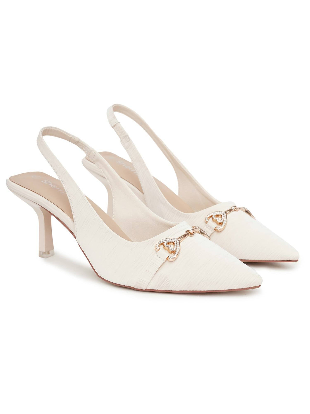 Women CREAM Sandal Heels | H78 - view 7