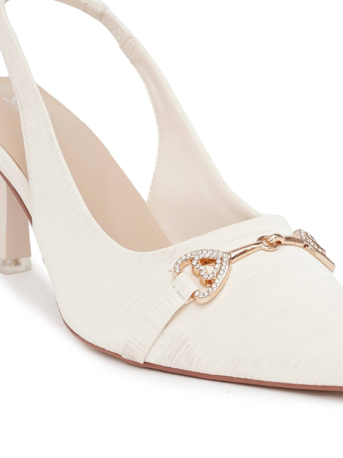 Women CREAM Sandal Heels | H78 - view 8