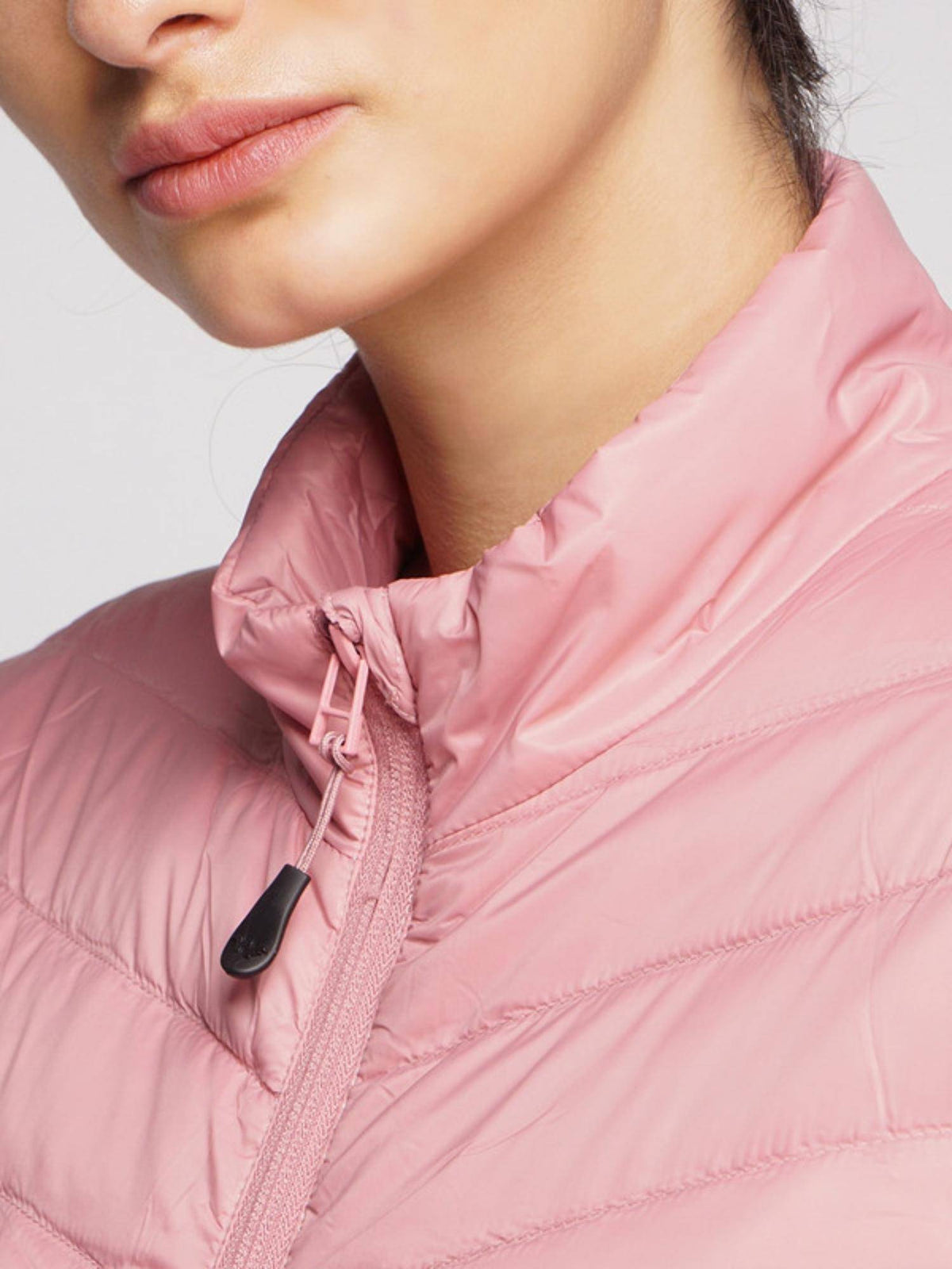 Pink Women's Down Jacket Classic | JK12 - view 9