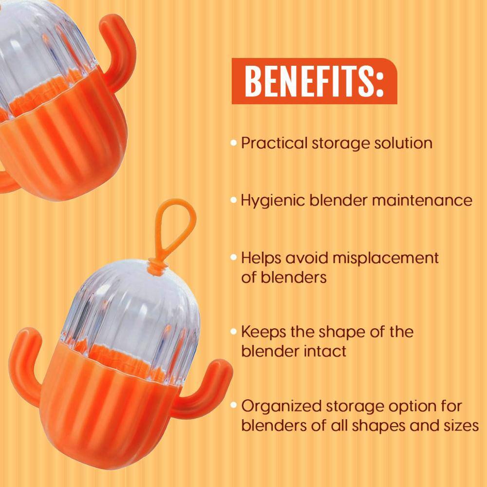 Professional Makeup Blender Sponge Holder Makeup Puff Storage Case (Random Colour) | C83 - view 2