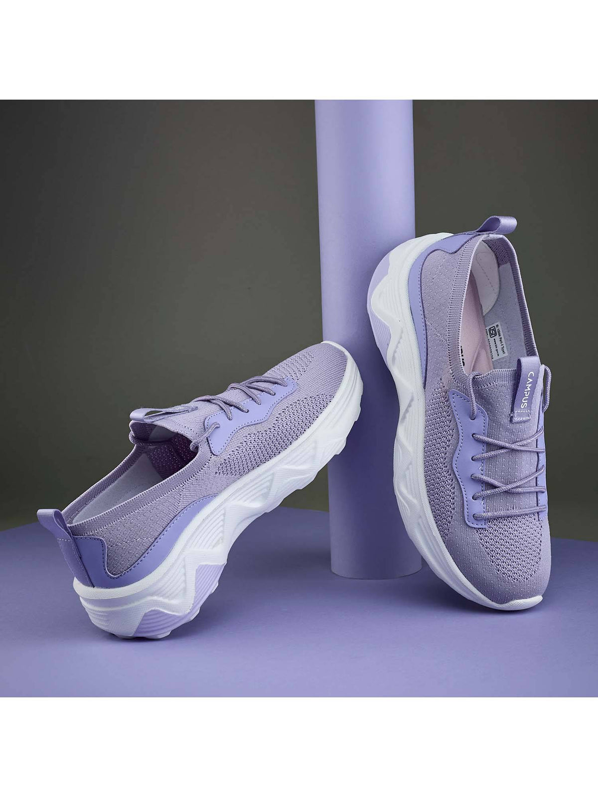 CLEAT Women Purple Walking Shoes | SH9 - view 1