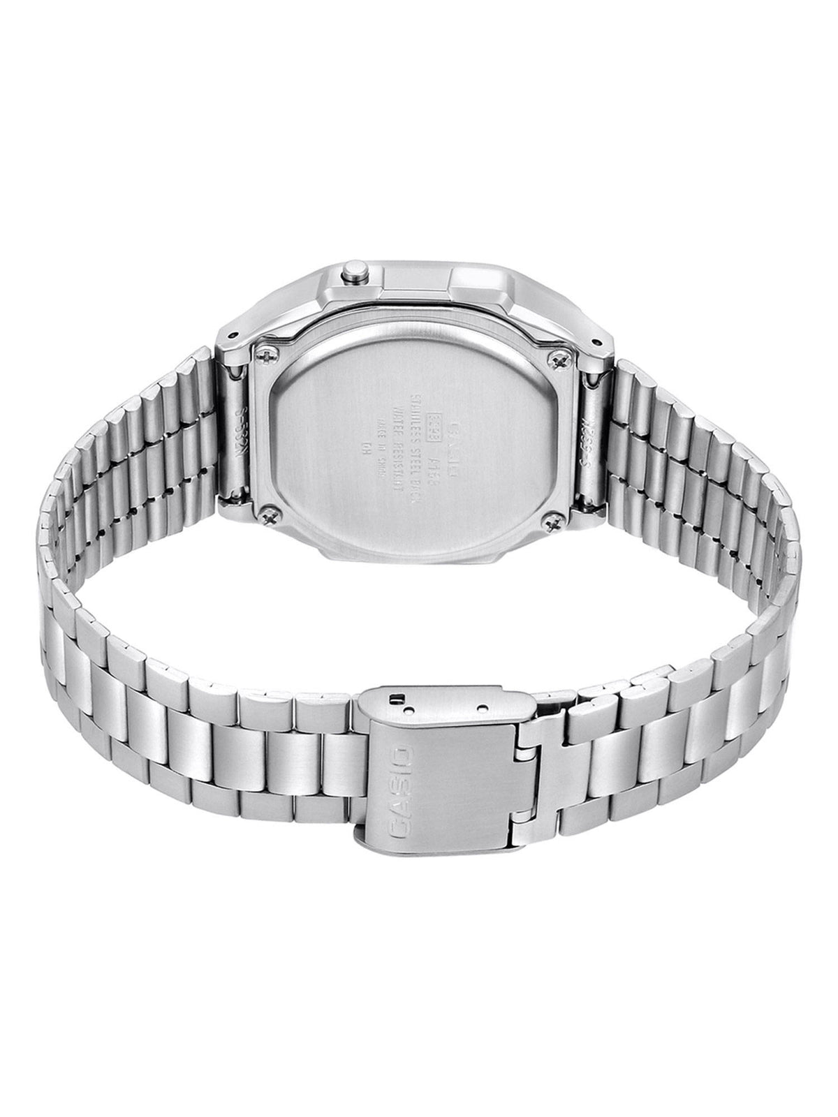 Vintage A168WA-1WDF Black Digital Dial Silver Stainless Steel Band D131 | W92 - view 4