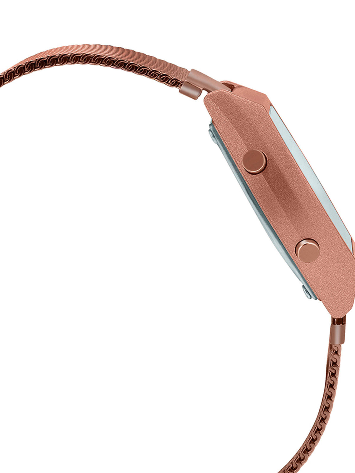 Vintage B640WMR-5ADF Rose Gold Digital Dial Rose Gold Stainless Steel Mesh Band D216 | W92 - view 3