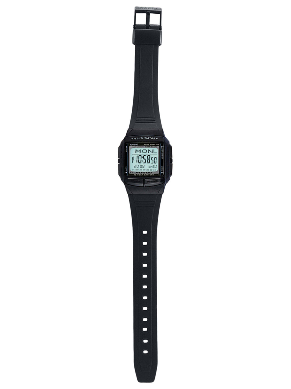 Vintage DB-36-1AVSDF Digital Dial Black Resin Strap Db23 | W92 - view 5