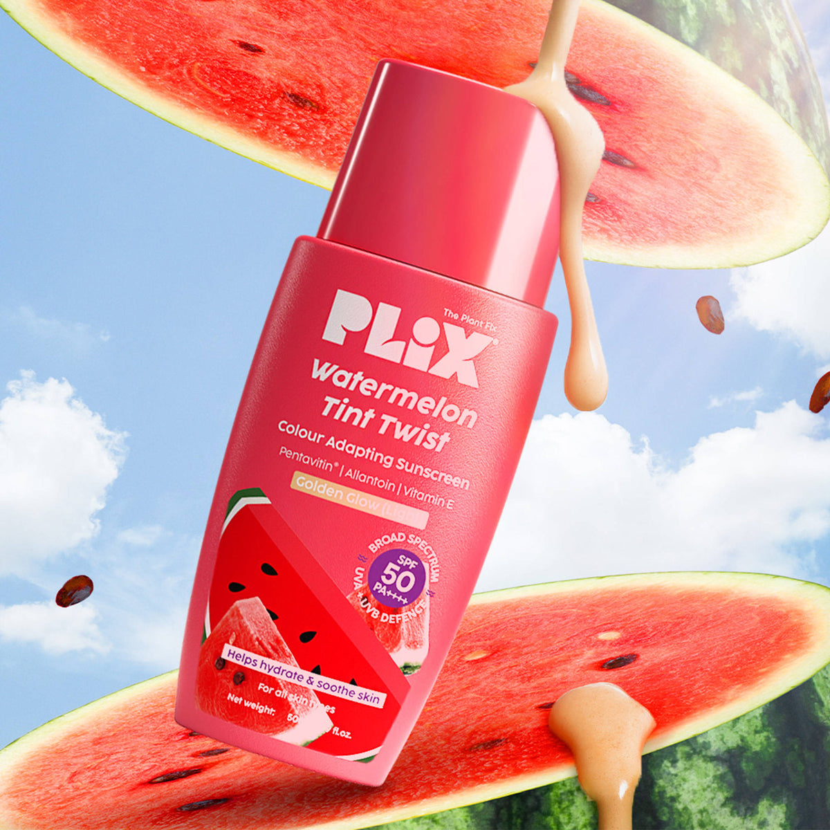 Watermelon Tint Twist Color-Adapting Sunscreen | PL1 - view 9