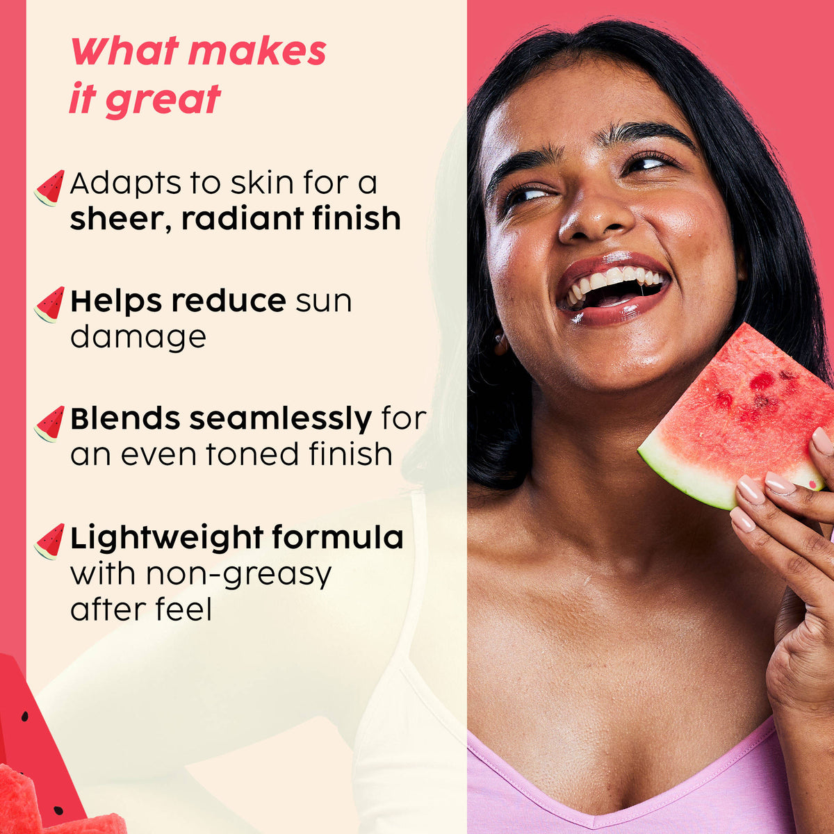 Watermelon Tint Twist Color-Adapting Sunscreen | PL1 - view 13