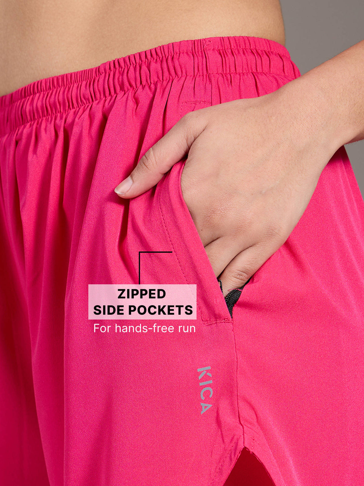 Quick Dry Stride Shorts with Inner Shorts and Zip Pocket – Stride Collection - view 34