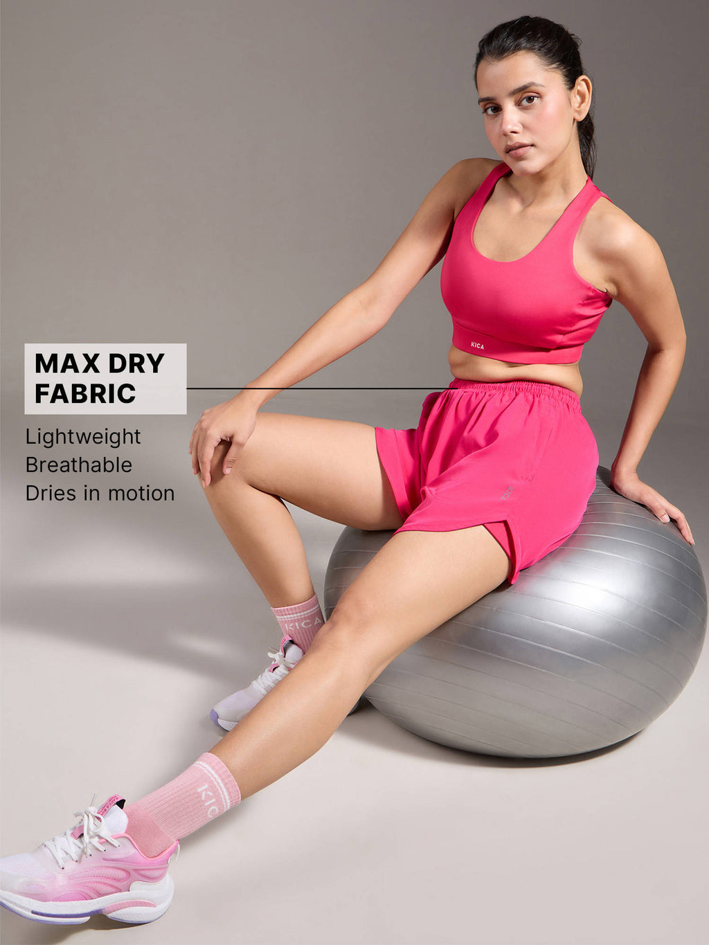 Quick Dry Stride Shorts with Inner Shorts and Zip Pocket – Stride Collection - view 35