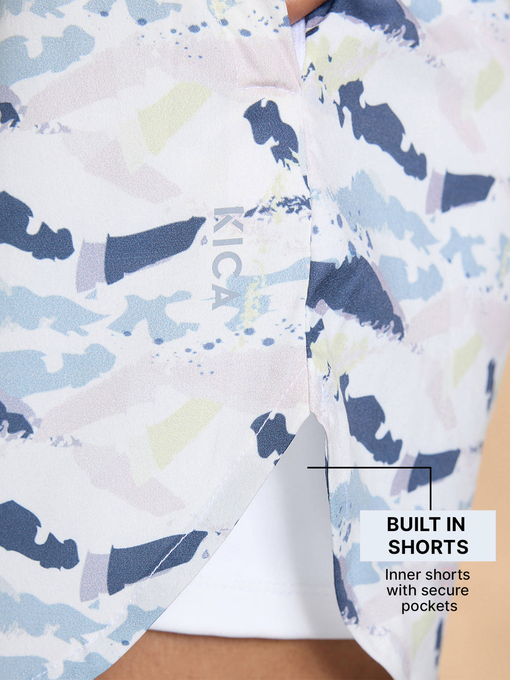 Quick Dry Stride Shorts with Inner Shorts and Zip Pocket – Stride Collection - view 3