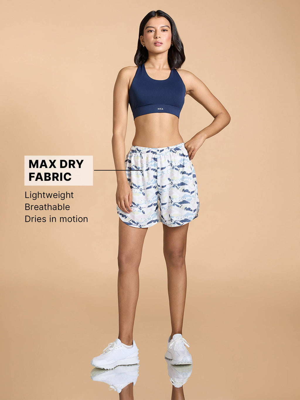 Quick Dry Stride Shorts with Inner Shorts and Zip Pocket – Stride Collection - view 6