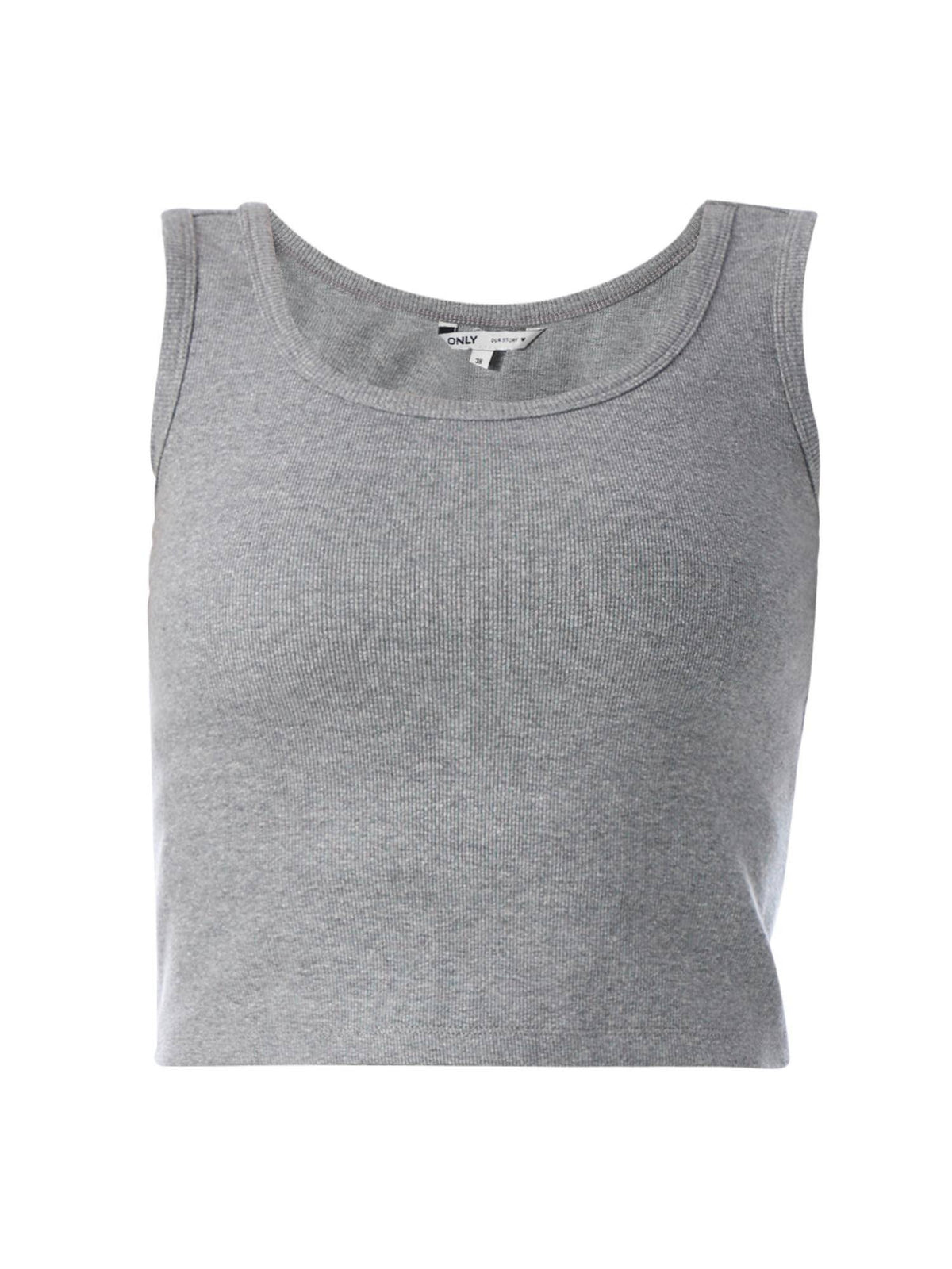 Womens Solid Regular Fit Grey Tank Top | TT98 - view 7