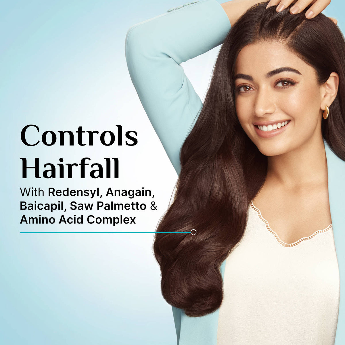 Redensyl & Anagain Hairfall Control Shampoo With Growth Boosters For Thick & Dense Hair | H85 - view 2