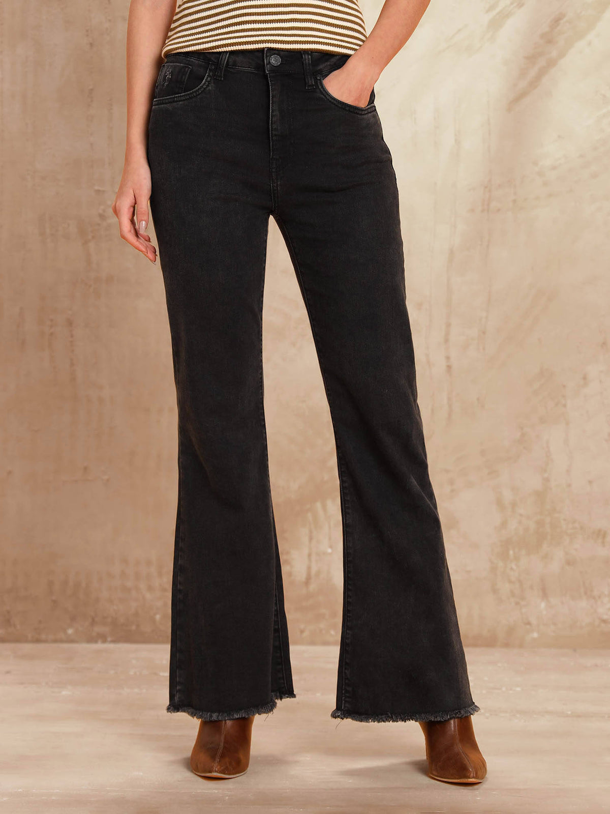 Mid Rise Bootcut Fit Jeans | BT10 - view 1