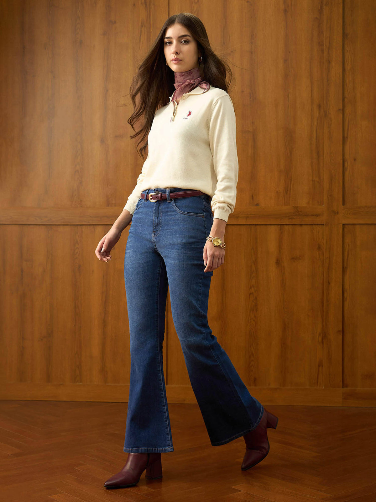 Mid Rise Bootcut Fit Jeans | BT10 - view 3