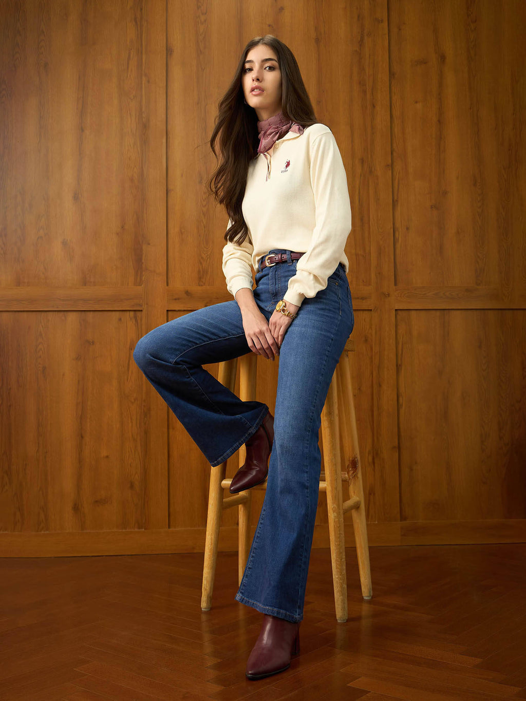 Mid Rise Bootcut Fit Jeans | BT10 - view 6